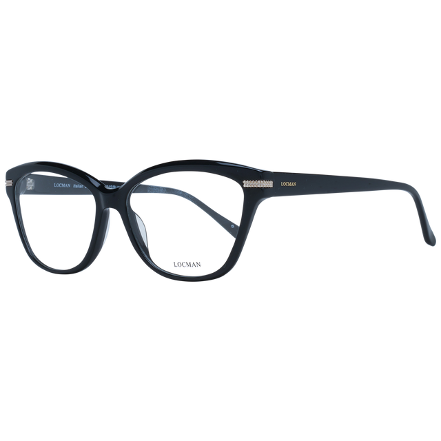 Locman Optical Frame LOCV015 BLK 56